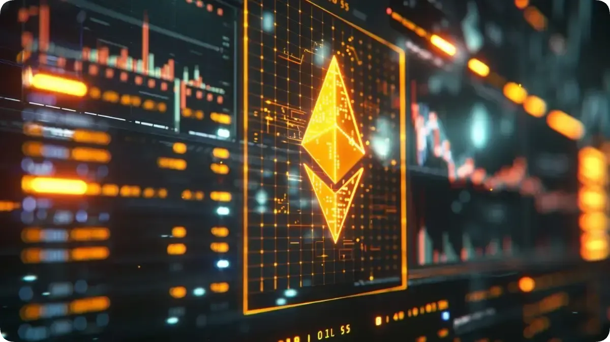 近未来的な仮想通貨取引インターフェース