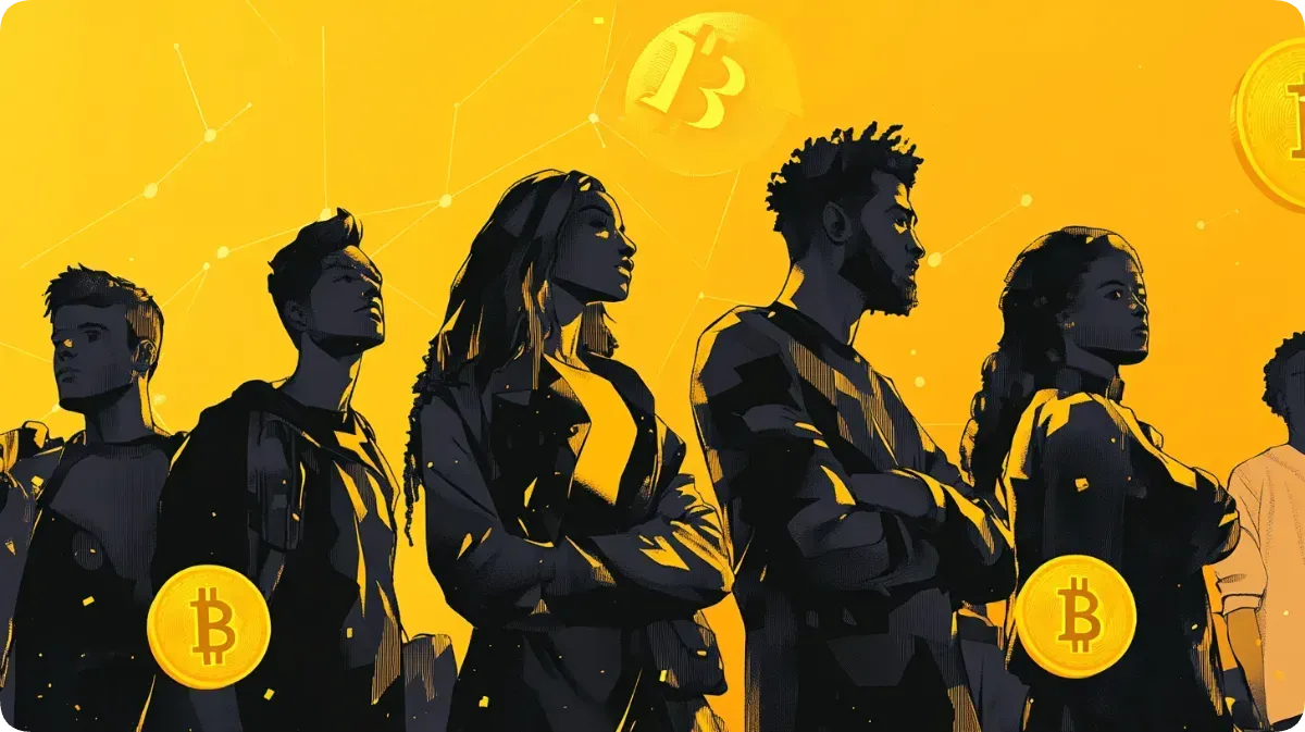 アルトコインと人々のイメージ