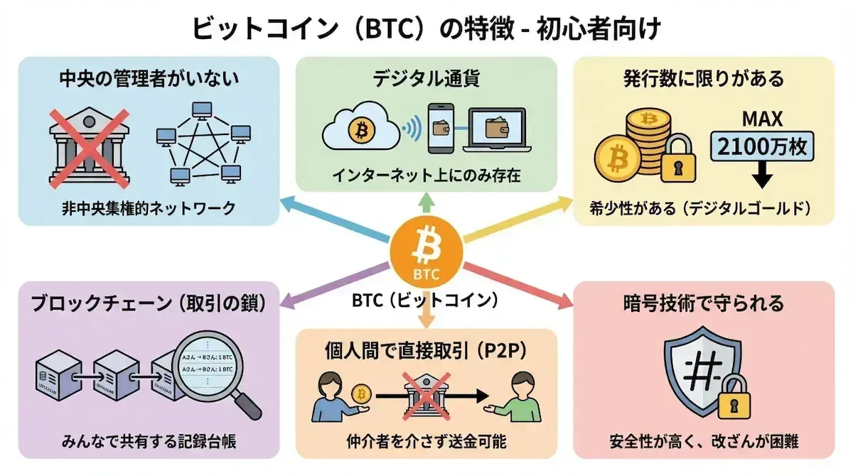暗号通貨とは？仕組みや特徴を図解を用いてわかりやすく解説