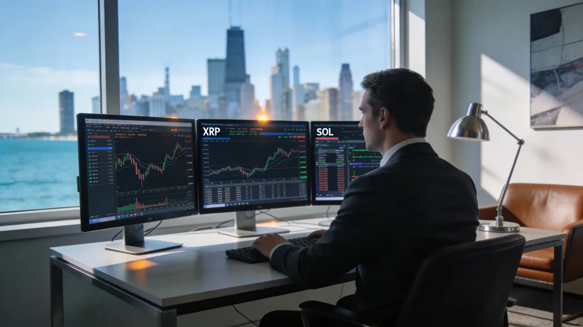CMEグループ、XRPとソラナのスポット価格連動型先物を開始