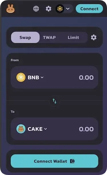 PancakeSwap公式サイト