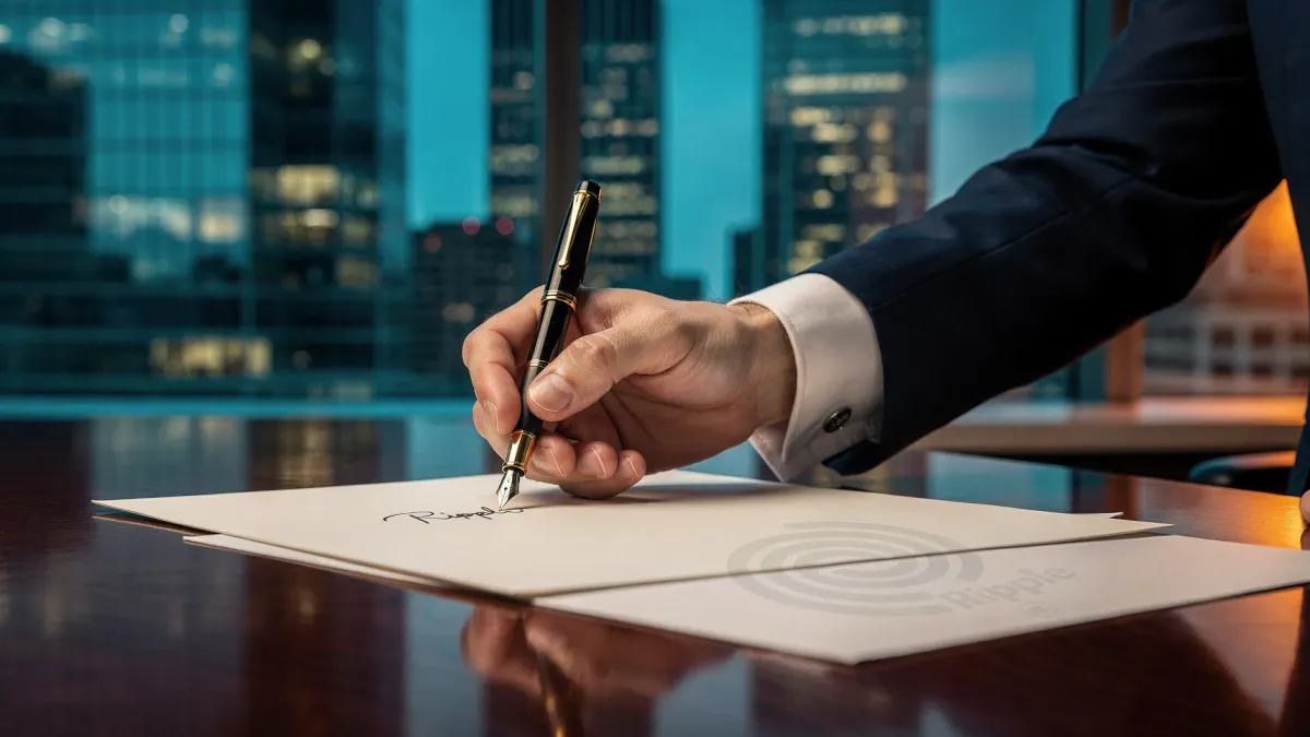 リップルが評価額400億ドルで資金調達、異例の条項が判明