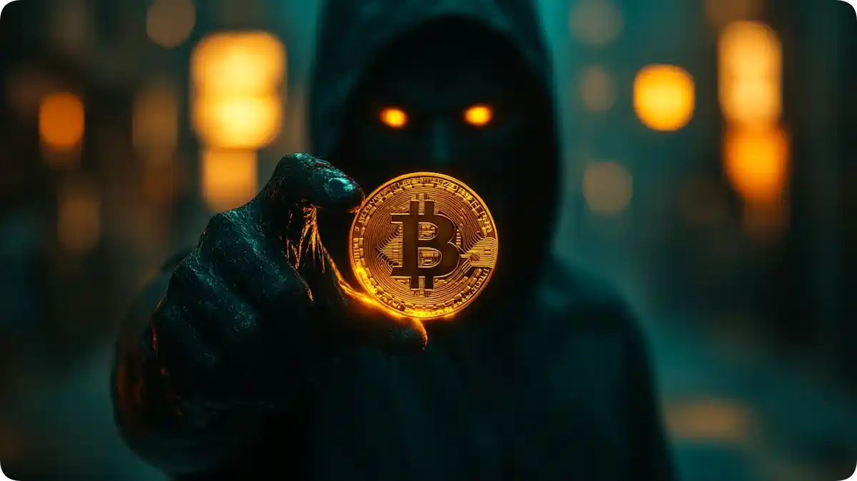 詐欺師がビットコインを持っている