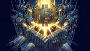 アメリカン・ビットコインの6000BTC突破を象徴するマイニング要塞