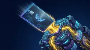 ビザが金融機関向けブロックチェーンの検証者に参加するイメージ