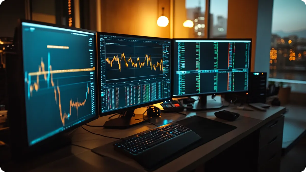 バイナリーオプションで仮想通貨(ビットコイン)を取引する時のチャート