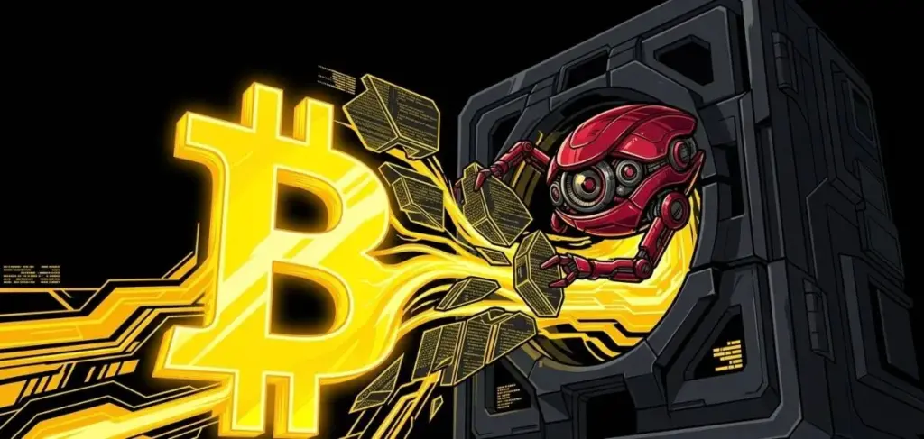 AIが古いビットコインウォレットを復元する様子