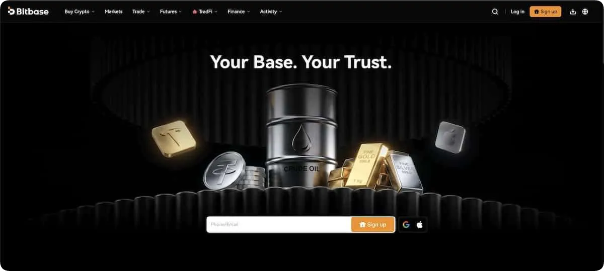 BitbaseのPCファーストビュー