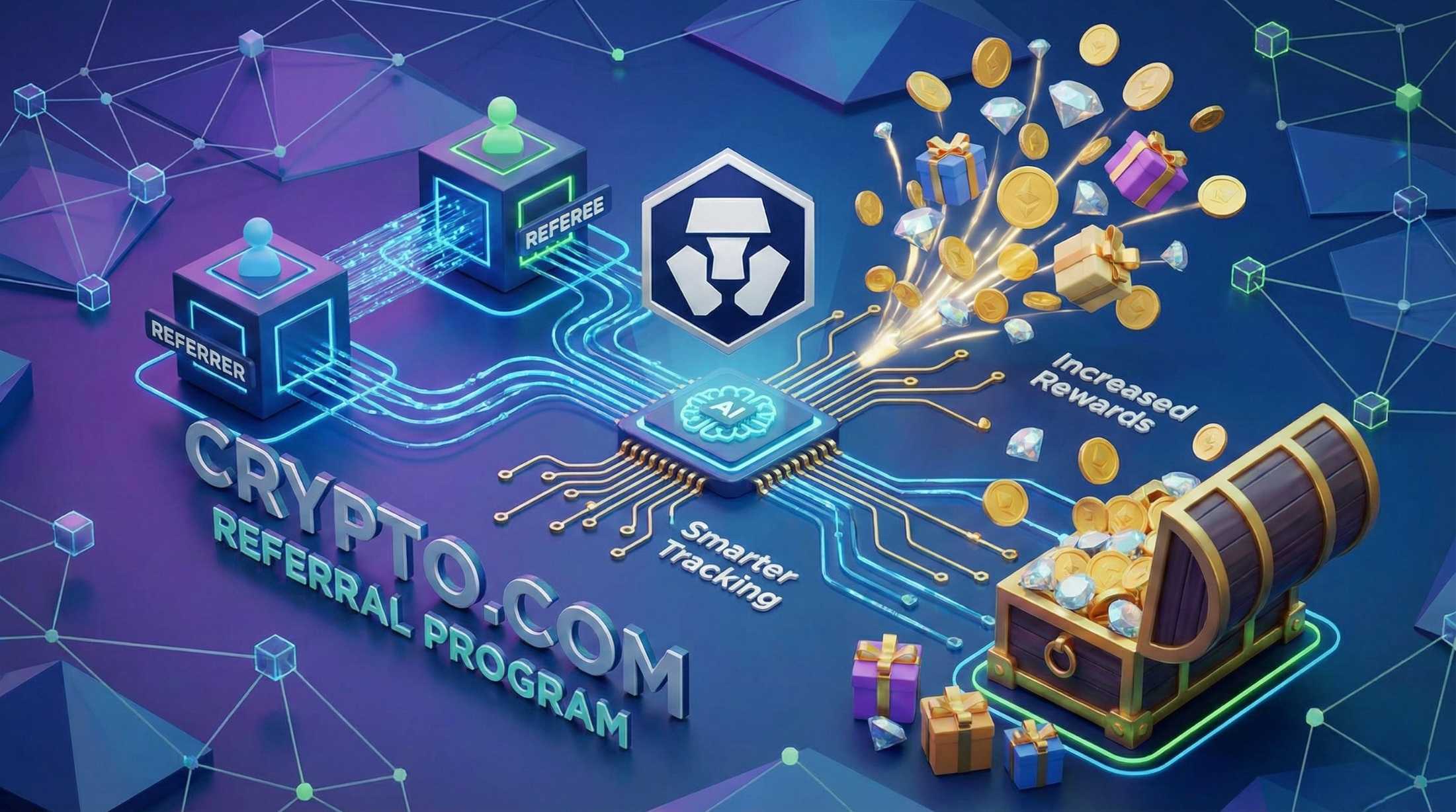 크립토닷컴, 레퍼럴 프로그램 전면 개편...최대 200달러 CRO 보상 제공