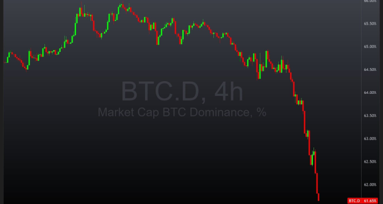 BTC dominavimui mažėjant, memų monetos ir altkoinai atsiduria dėmesio centre