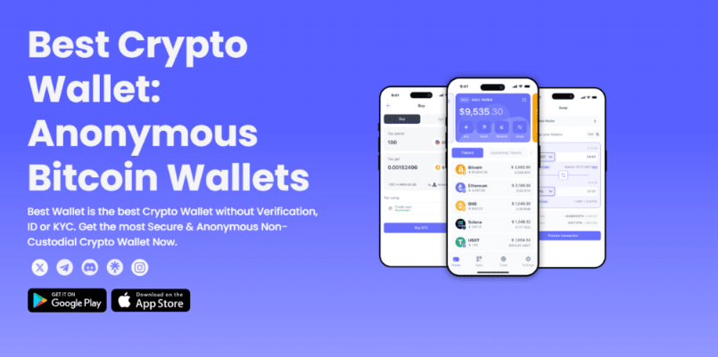 Kriptovalūta - Labākā kriptovalūtas platforma - Best Wallet