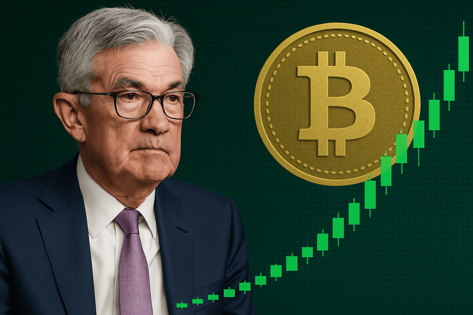Geruchten over Powell’s vertrek – waarom de Bitcoin koers hierdoor stijgt