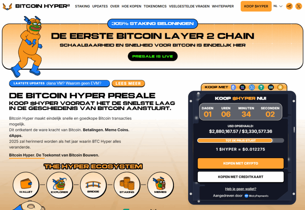 Bitcoin Hyper ($HYPER) presale 2025