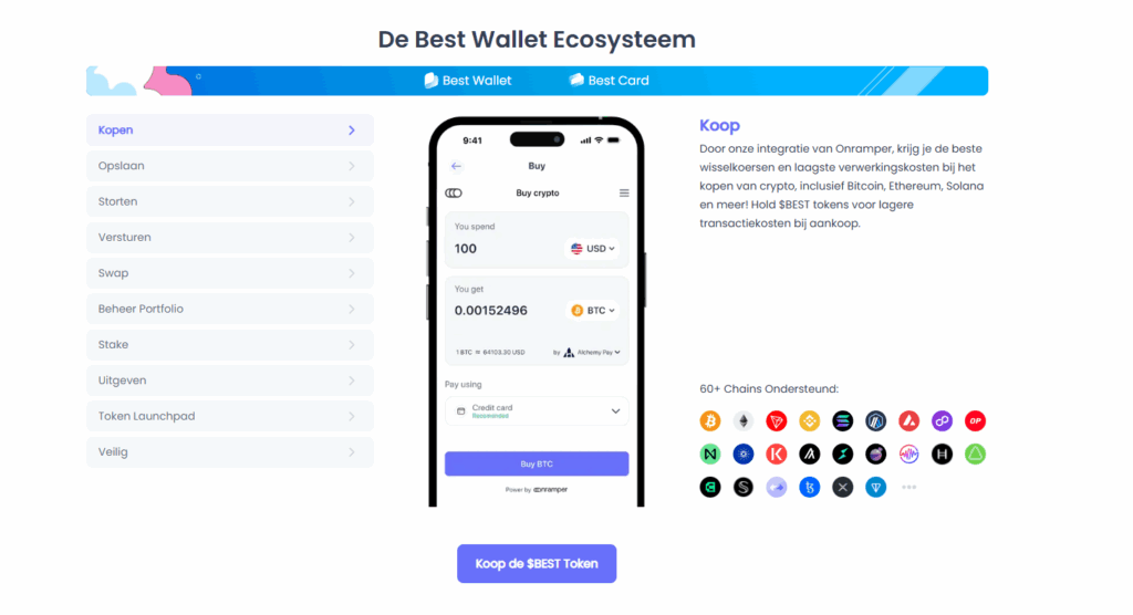 Best wallet, crypto presale met sterk fundament