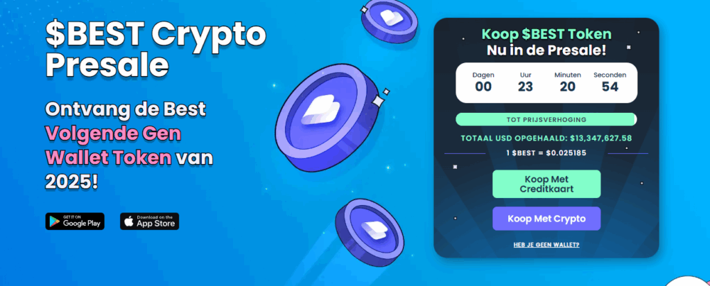 Best Wallet, vind de beste cryptomunten om te kopen binnen de dex
