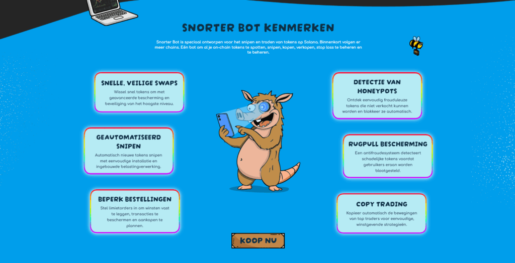 De beste crypto presales snipen met Snorter