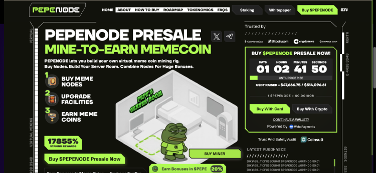 pepenode welke crypto om te kopen