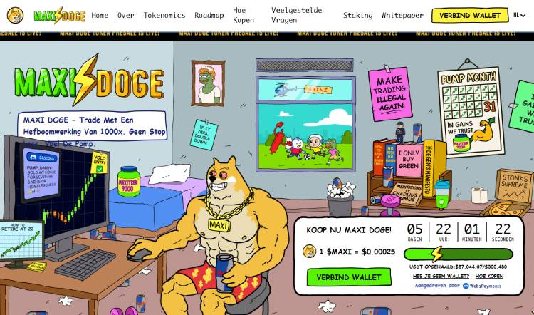 Maxi Doge - De beste altcoin voor leverage traders