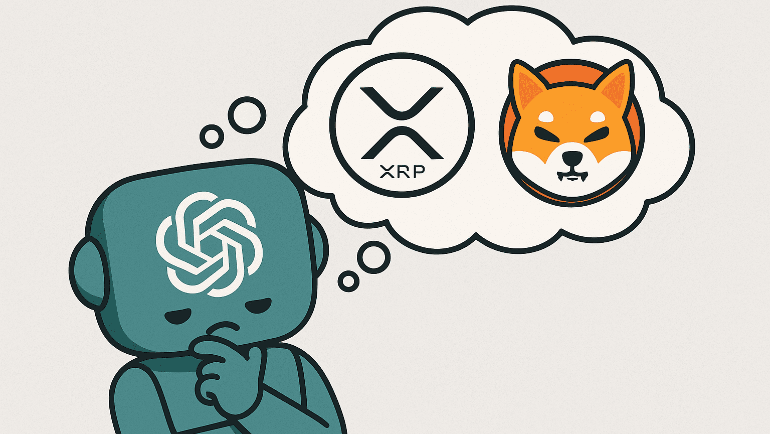 ChatGPT voorspelt XRP vs Shiba Inu koers met kerst 2025