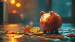 bitcoin w planach emerytalnych świnka skarbonka