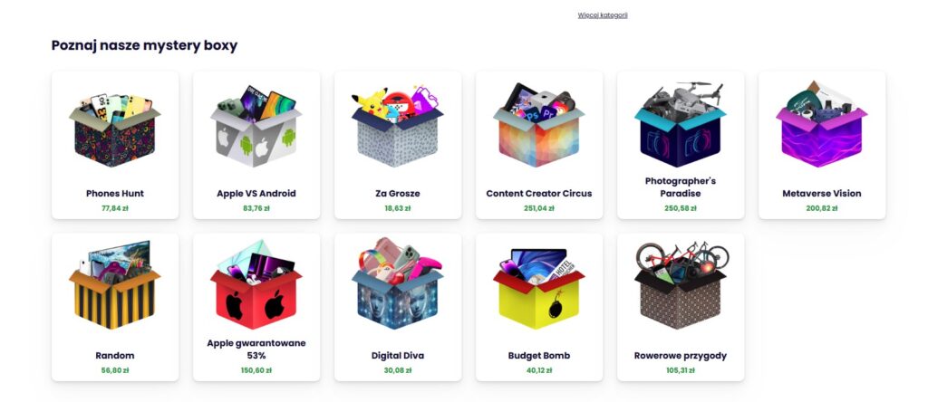 mystery box telefon jemlit