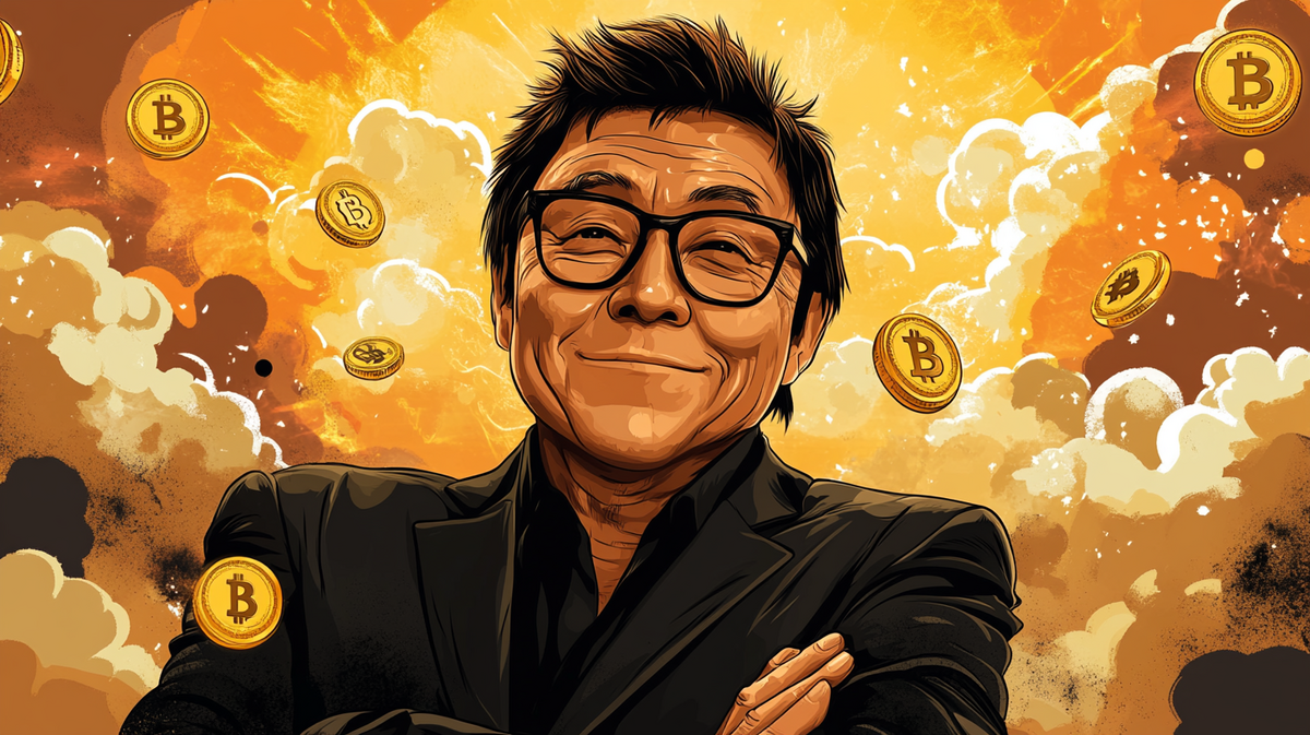 Robert Kiyosaki obstawia nowy typ. Nie jest to ani Bitcoin, ani złoto
