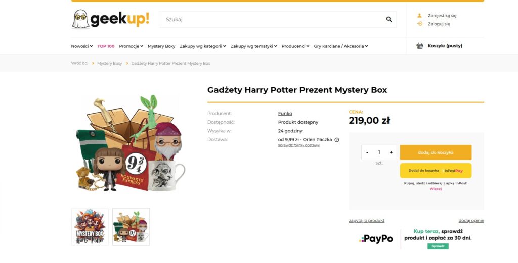 geekup harry potter