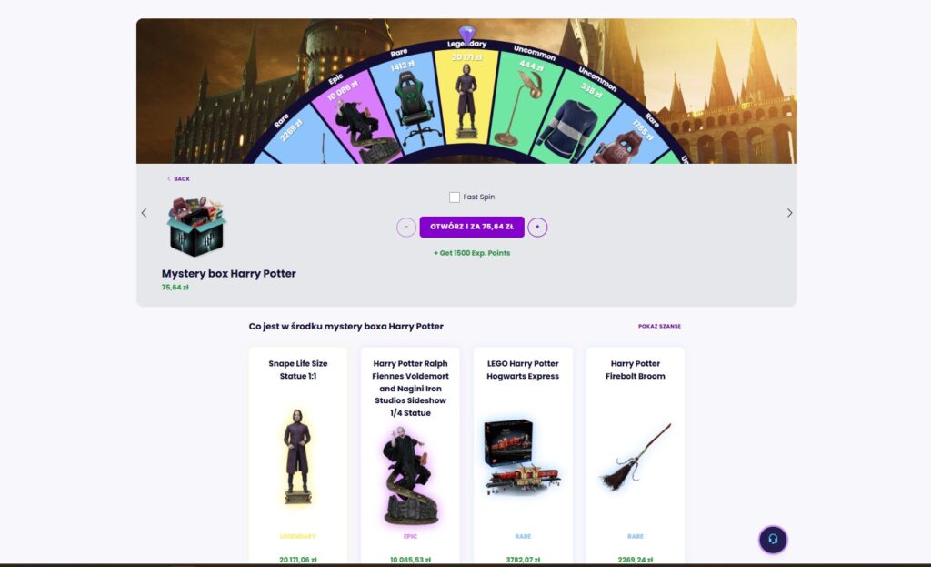 mysterybox harry potter jemlit