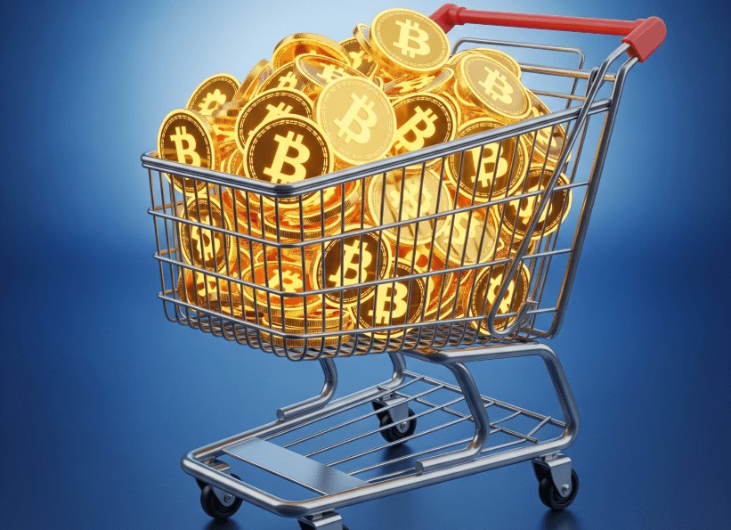 koszyk z bitcoinami