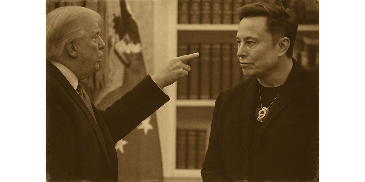 Trump kontra Musk: akcje Tesli spadają, niektóre memecoiny szybują w górę