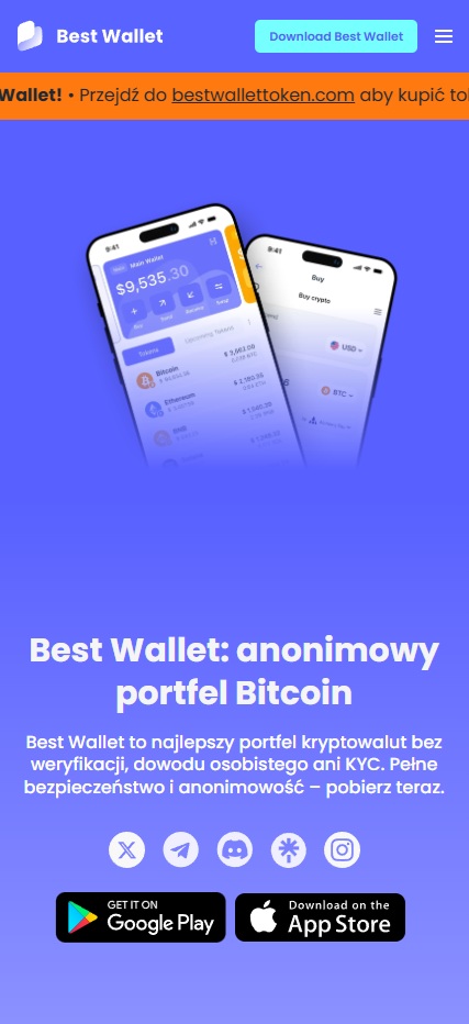 najlepszy portfel krypto Best Wallet