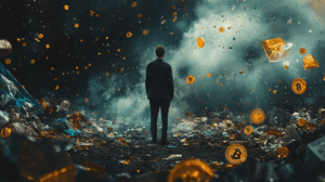bitcoin na wysypisku śmieci