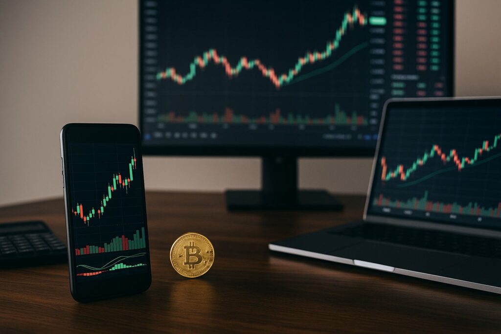 crypto day trading kryptowaluty handel telefon