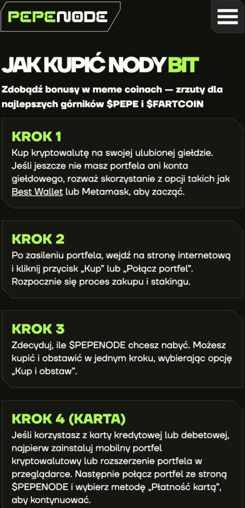 jak kupić nody pepenode