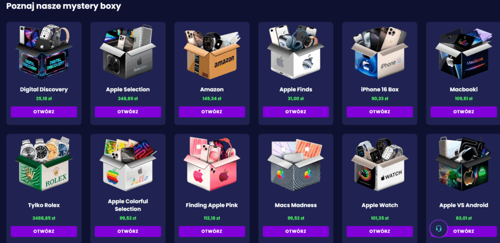 Mystery box Apple