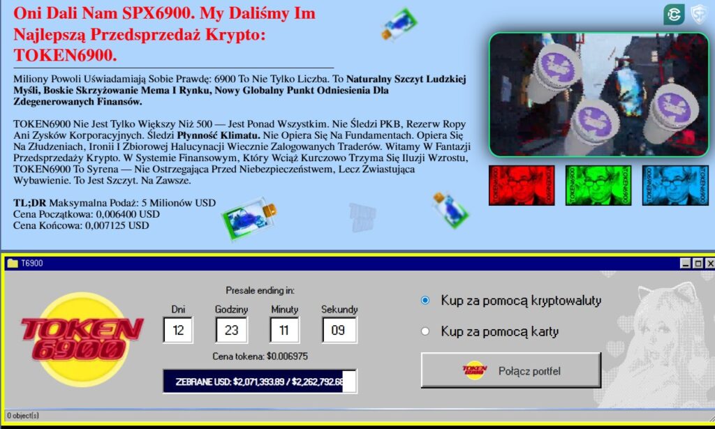 Token6900 przedsprzedaż
