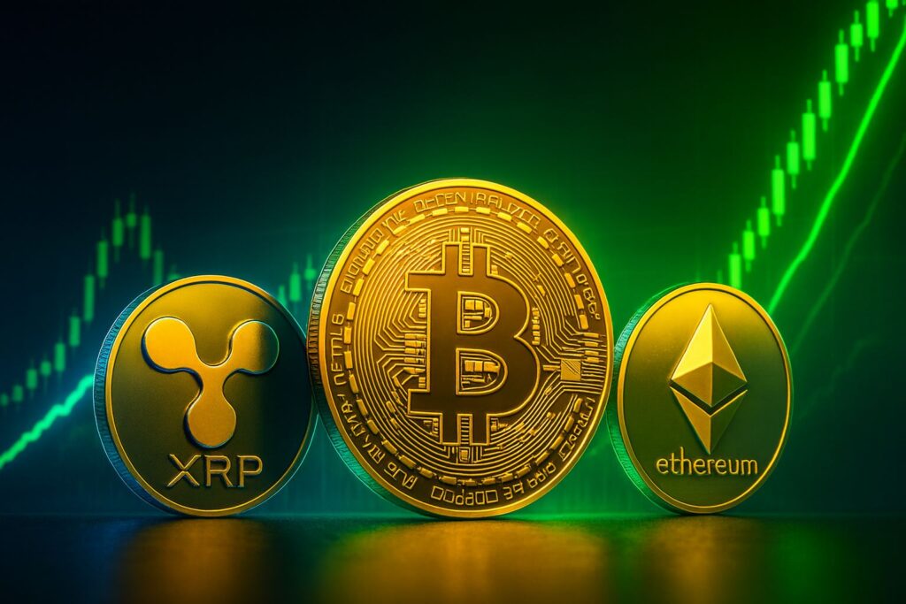 Kurs Bitcoin USD wykres XRP cena Ethereum kryptowaluty wzrost