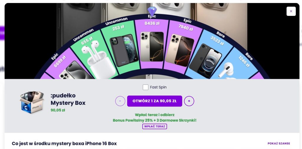Mystery box Apple w JemLit