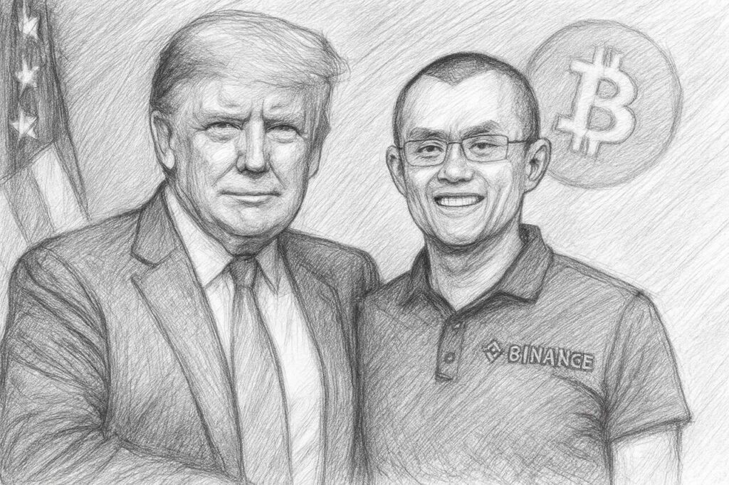 binance trump pardon