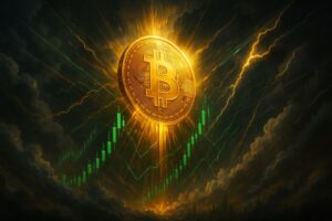 Kryptowaluta Bitcoin kurs wzrost wykres notowania