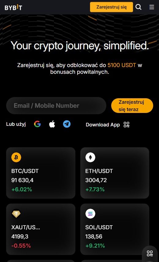 bybit giełda kryptowalut polska