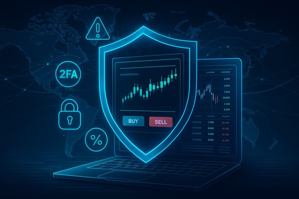 kryptowaluty bezpieczeństwo laptop platforma