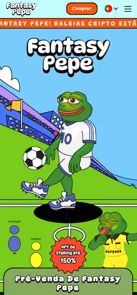 Fantasy Token - novo ico de criptomoeda baseado em Pepe