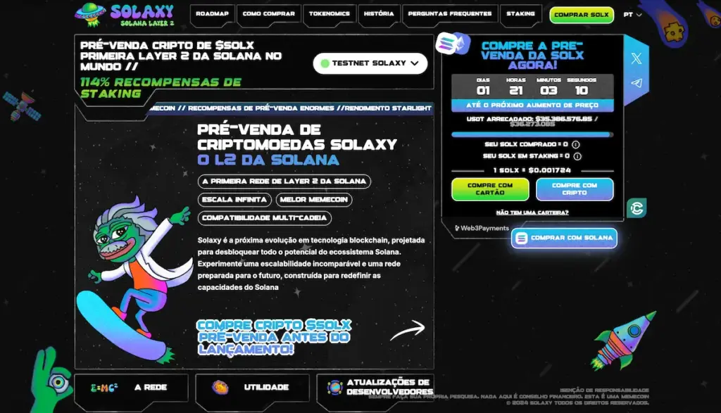 O que é Solaxy e Qual a sua Previsão de Preço