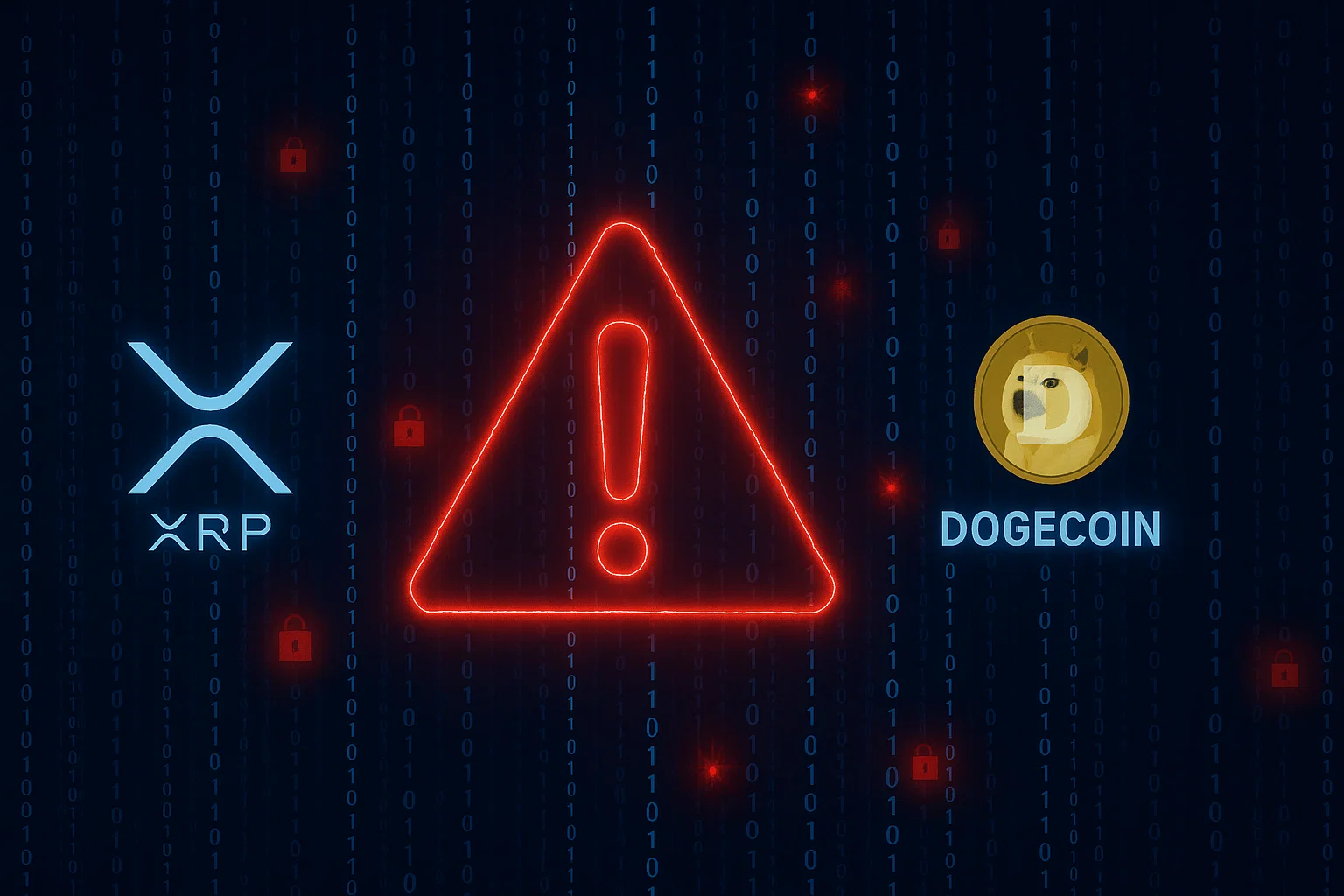 Mercado cripto em alerta: especulação em XRP e Dogecoin atinge novos patamares