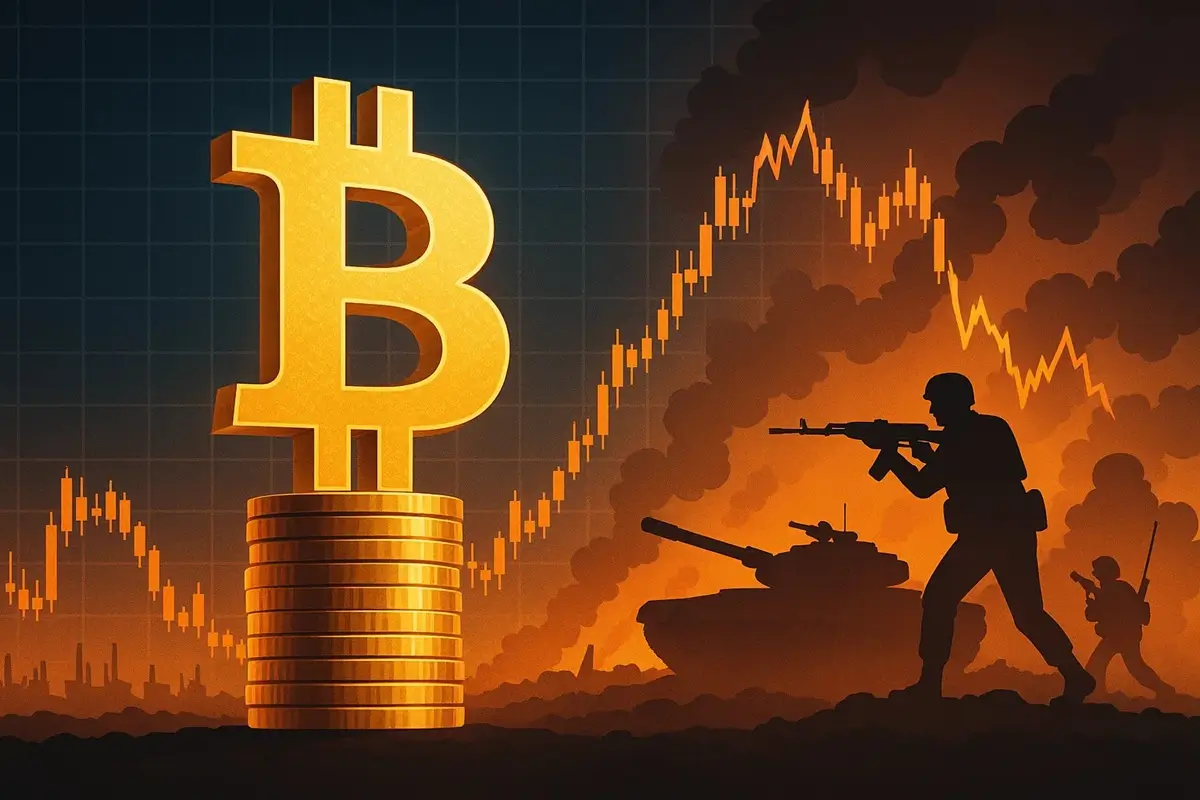 BTC mantém resiliência acima de US$ 105.000 enquanto tensões geopolíticas testam o mercado