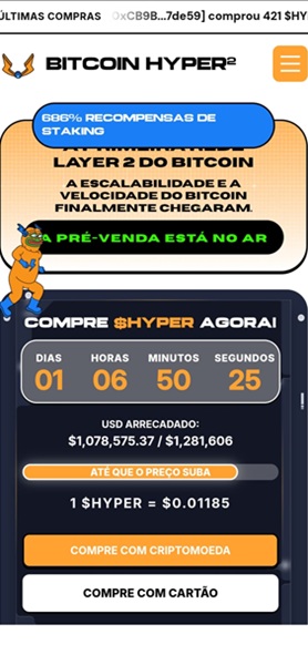 Bitcoin Hyper - Criptomoedas que podem valorizar 