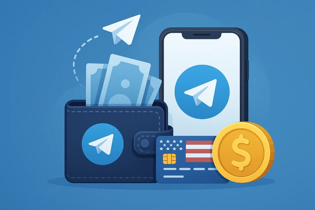 Carteira do Telegram chega aos EUA com transações imediatas