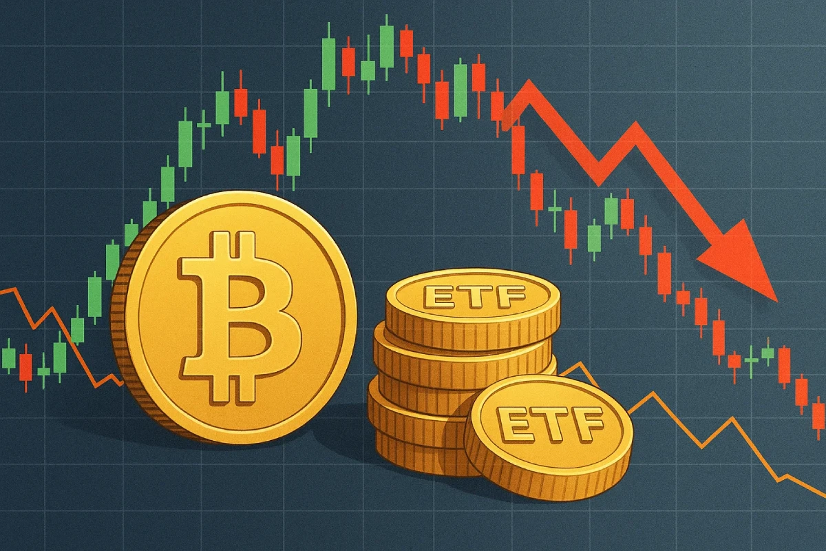 ETFs de BTC perdem fôlego após 12 dias de ganho: correção ou pausa técnica?