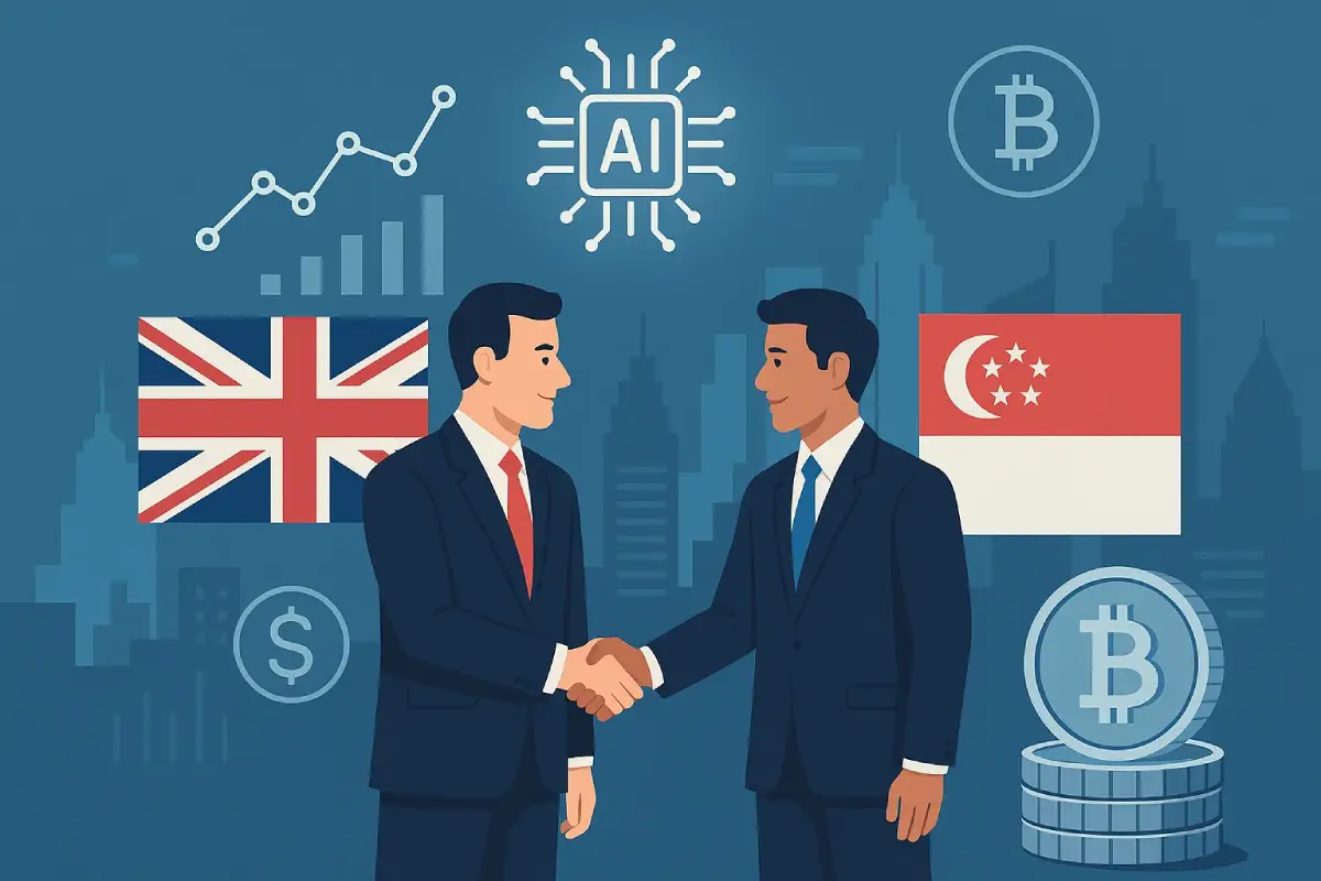 Parceria UK-Singapura em IA financeira promete transformar tokenização de ativos